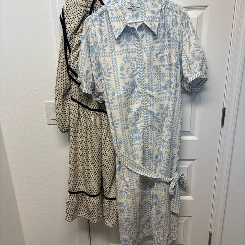 Lot of two 1X Polagram dresses